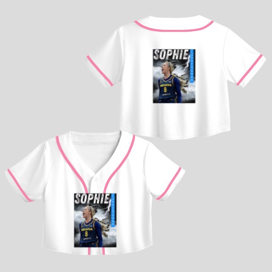 Discover Sophie Cunningham Graphic Crop Top Baseball Jerseys, Basketball Fan Gifts