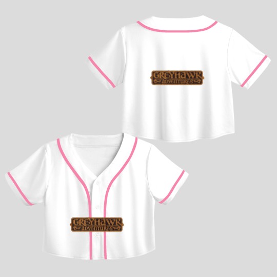 Discover GREYHAWK - Advanced Dungeons and Dragons - Old School DnD Crop Top Baseball Jerseys