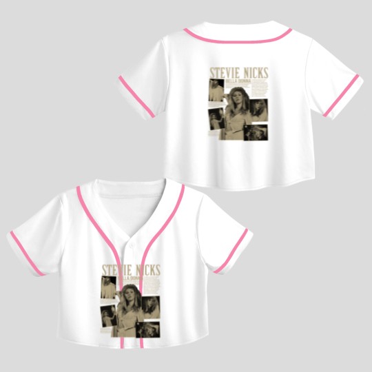 Discover Stevie Nicks Album Vintage Crop Top Baseball Jerseys, Stevie Nicks Crop Top Baseball Jerseys Crop Top Baseball Jerseys, Vintage Stevie Nicks Crop Top Baseball Jerseys