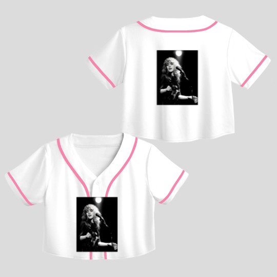 Discover Stevie Graphic Crop Top Baseball Jerseys, Nick tour