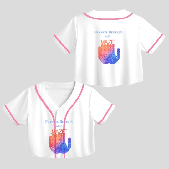 Discover Frankie Beverly And Maze Crop Top Baseball Jerseys