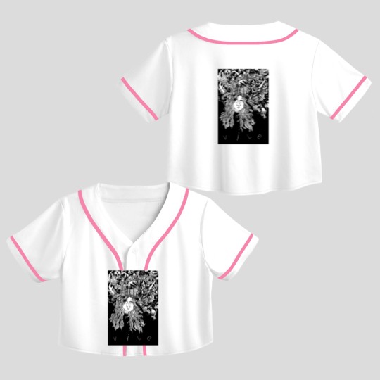 Discover VILE - Kurt Vile Crop Top Baseball Jerseys