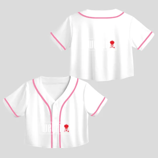 Discover Weber Outdoor Charcoal Grills BBQ New BBQ Crop Top Baseball Jerseys