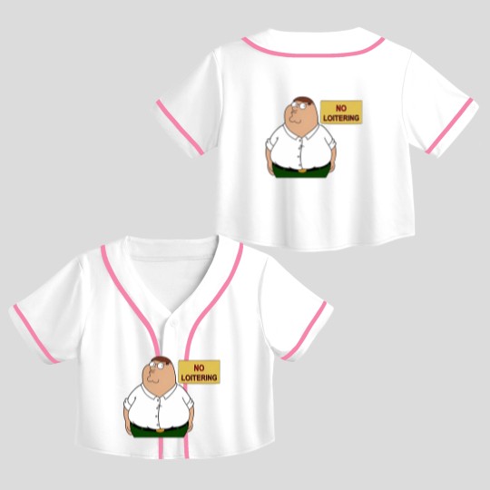 Discover Family Guy Crop Top Baseball Jerseys