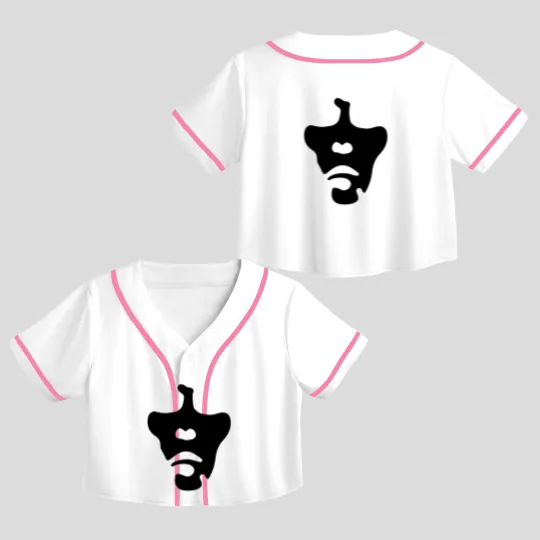 Discover Ian Brown Face Crop Top Baseball Jerseys The Stone Roses Music Band Guitar