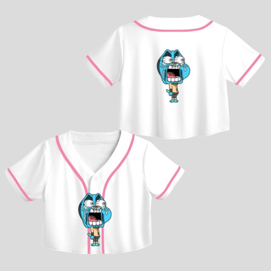 Discover Gumball - Gumball - Crop Top Baseball Jerseys