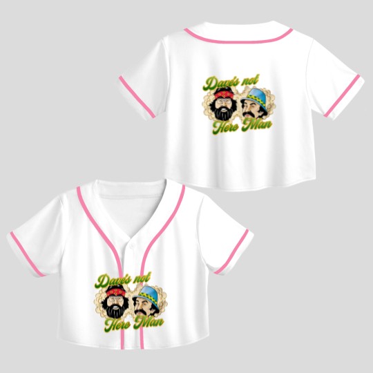 Discover Daves Not Here Man Crop Top Baseball Jerseys, Cheech And Chong Crop Top Baseball Jerseys