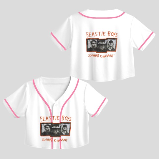 Discover BEASTIE BOYS So What Cha Want Crop Top Baseball Jerseys, Beatie Boys Crop Top Baseball Jerseys
