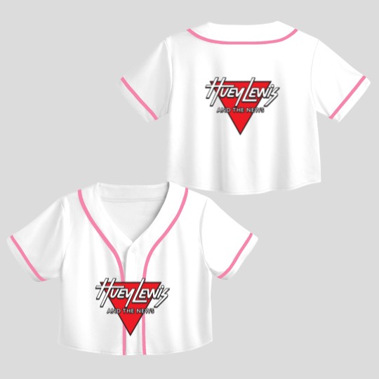 Discover Huey Lewis & the News Crop Top Baseball Jerseys