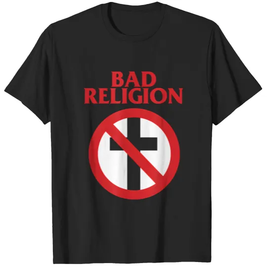 Discover Bad Religions crossbuster punk logo t  merch Custom T Shirts