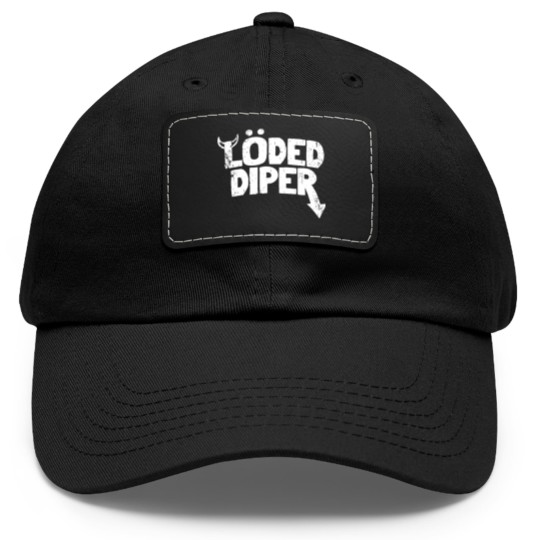 Discover Loded Diper Dad Hat With Leather Patch