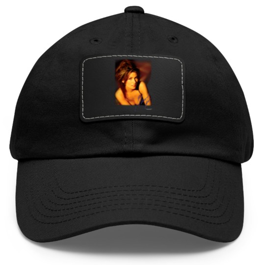 Discover 1996 Shania Twain Dad Hat With Leather Patch
