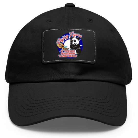 Discover AVG Flying Tigers - 2nd Pursuit 'Panda Bears' Dad Hat With Leather Patch