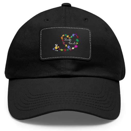 Discover Choose Kind Dad Hat With Leather Patch