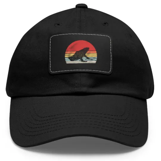 Discover Vintage Retro Poison Dart Frog Dad Hat With Leather Patch