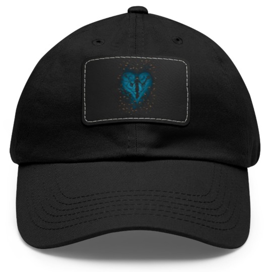 Discover Feel The Darkness - Kingdom Hearts - Dad Hat With Leather Patch