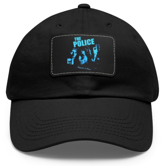 Discover The Police Dad Hat With Leather Patch