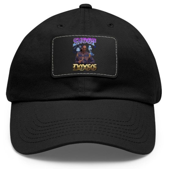 Discover Bootleg Snoop Dogg - Snoop Dogg - Dad Hat With Leather Patch