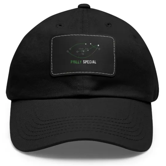 Discover Philly Special Philly Special Championship birthda Dad Hat With Leather Patch