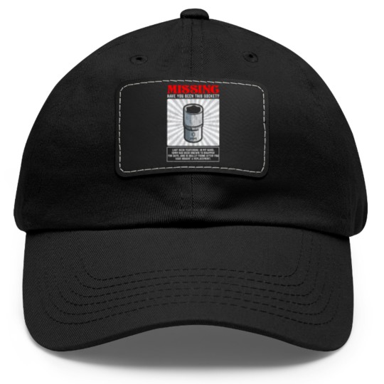 Discover Funny Mechanic 10mm Socket Missing Workshop Tool Dad Hat With Leather Patch