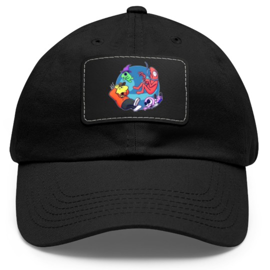 Discover The smiling friends are here! Classic Dad Hat With Leather Patch