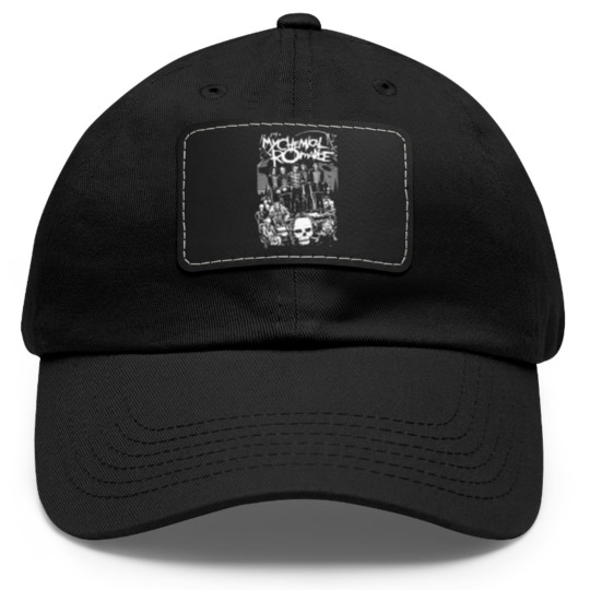 Discover Hot Topic My Chemical Romance The Black Parade Lineup Dad Hat With Leather Patch
