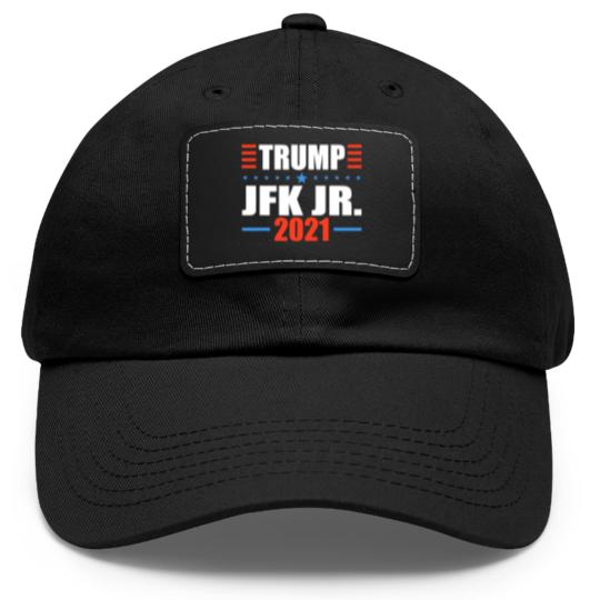Discover T.r.u.m.p JFK Jr. 2021 Vote For T.r.u.m.p Desantis 2024 Election Dad Hat With Leather Patch