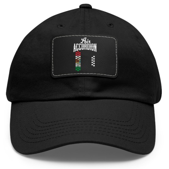 Discover Air Accordion Mexico Mexican Flag Dad Hat With Leather Patch