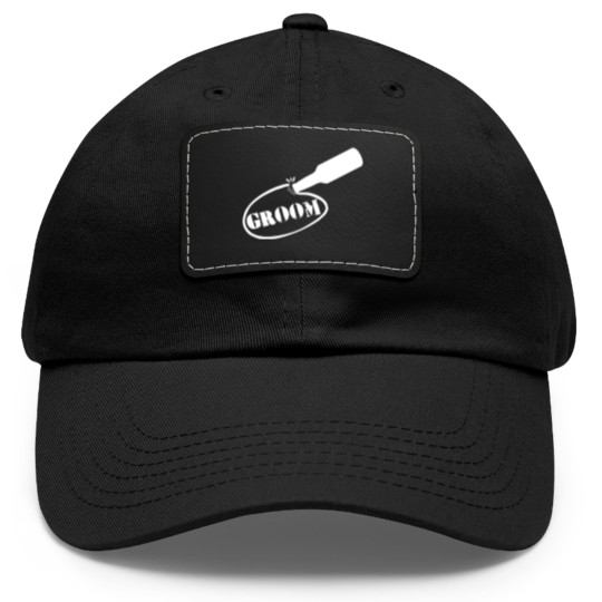 Discover Bachelor Party Groom Dad Hat With Leather Patch