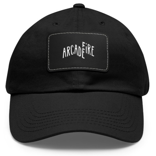 Discover Arcade Fire The Suburbs Dad Hat With Leather Patch