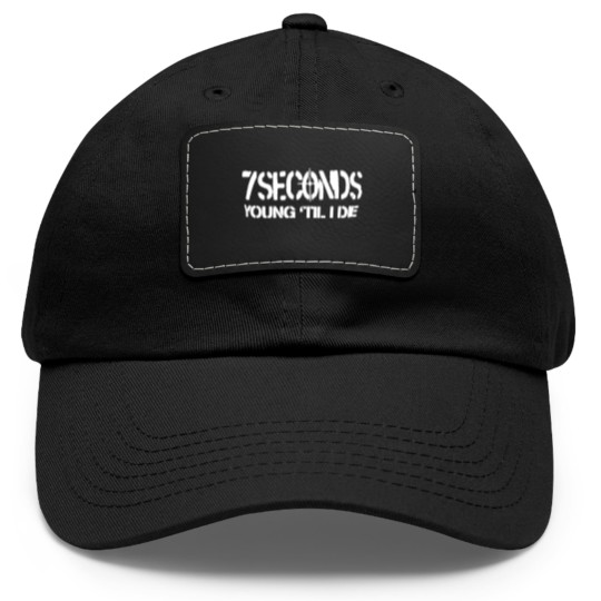 Discover 7 second Dad Hat With Leather Patch