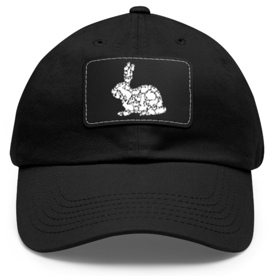 Discover Love rabbit kid Dad Hat With Leather Patch Dad Hat With Leather Patch