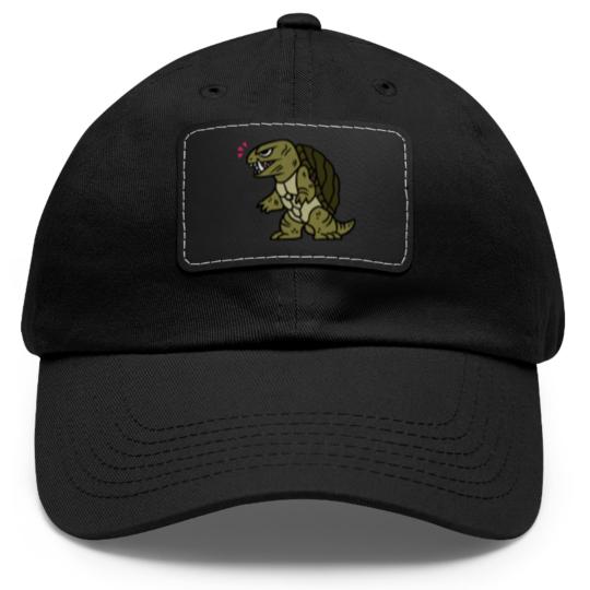 Discover Gamera - Gamera - Dad Hat With Leather Patch