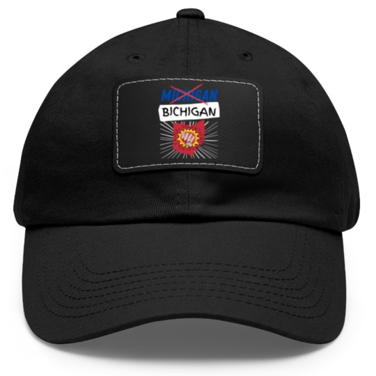 Discover Michigan Bichigan - Ohio State Football - Dad Hat With Leather Patch