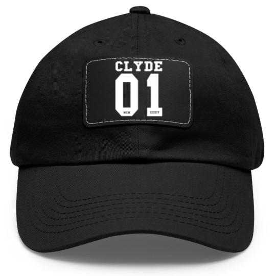 Discover Bonnie and Clyde. Cool partner look design. Dad Hat With Leather Patch