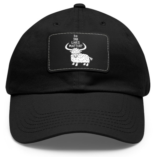 Discover Yak Lives - Yak - Dad Hat With Leather Patch