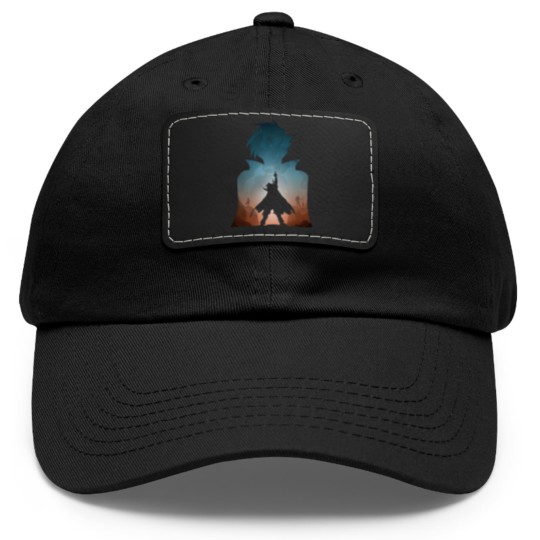 Discover Team Gurren - Gurren Lagann - Dad Hat With Leather Patch
