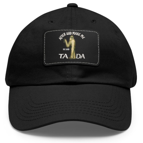 Discover Gibbon Long-arm Monkey - Ta Da Dad Hat With Leather Patch