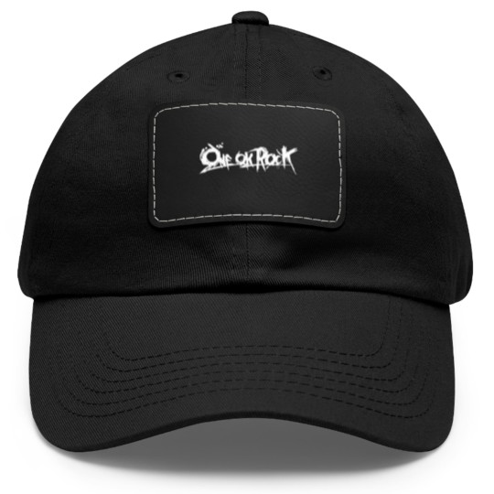 Discover ONE OK ROCK BANNER (White) Dad Hat With Leather Patch