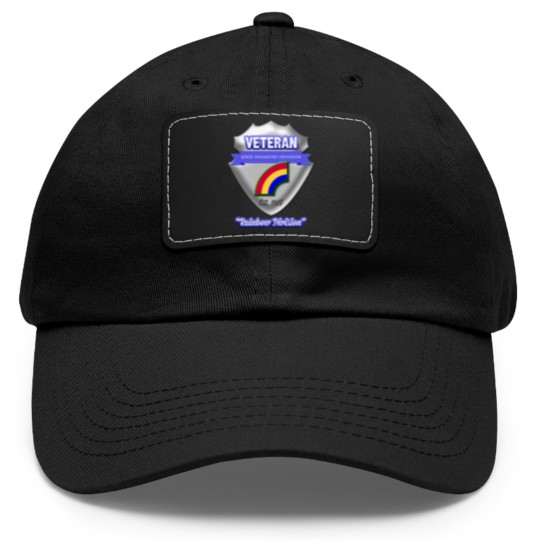 Discover Veteran 42nd Infantry Division Dad Hat With Leather Patch