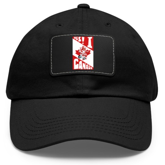 Discover Yes! I Canada - 1 - Duke Caboom Canadian Stuntman - Dad Hat With Leather Patch