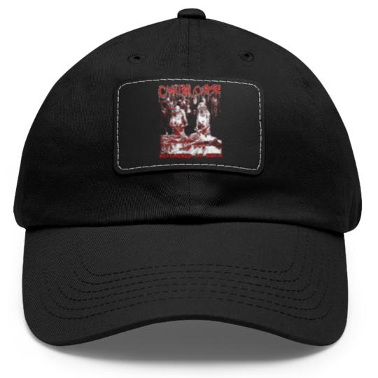 Discover Cannibal corpse - Butchered at birth cool t - sh Dad Hat With Leather Patch