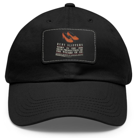 Discover Vintage The Wizard Of Oz Dorothy Ruby Slippers Dad Hat With Leather Patch Made In USA