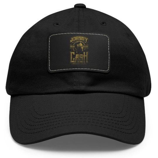 Discover Johnny Cash The Man In Black Vintage 90's Dad Hat With Leather Patch - Johnny Cash Dad Hat With Leather Patch, Classic Rock Music Dad Hat With Leather Patch, Raptee, Vintage Dad Hat With Leather Patch, Music Dad Hat With Leather Patch