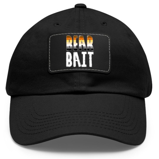 Discover Bear Bait - LGBT Gay Pride Bear Community Bear Dad Hat With Leather Patch