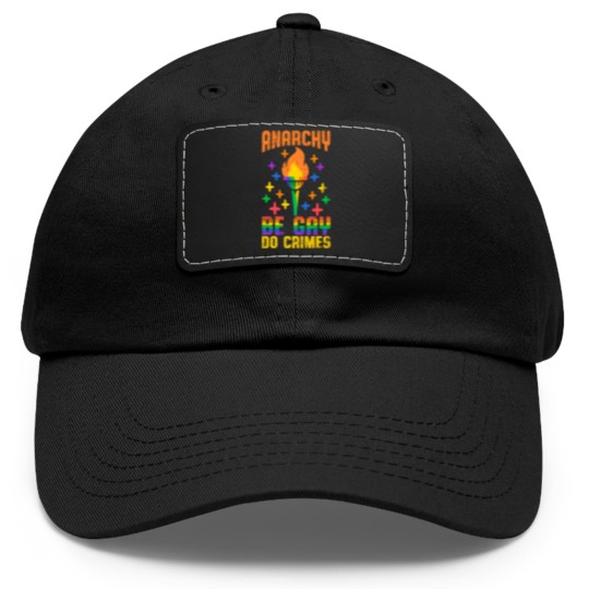 Discover Gay Pride LGBTQ Gift LGBT Dad Hat With Leather Patch Dad Hat With Leather Patch
