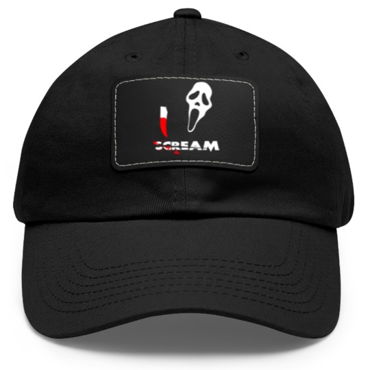 Discover Scream Movie Dad Hat With Leather Patch