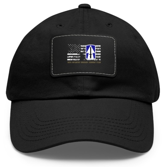Discover 76th Infantry Brigade Combat Team - 76th Infantry Brigade Combat Team - Dad Hat With Leather Patch