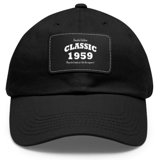 Discover CLASSIC 1959 Dad Hat With Leather Patch