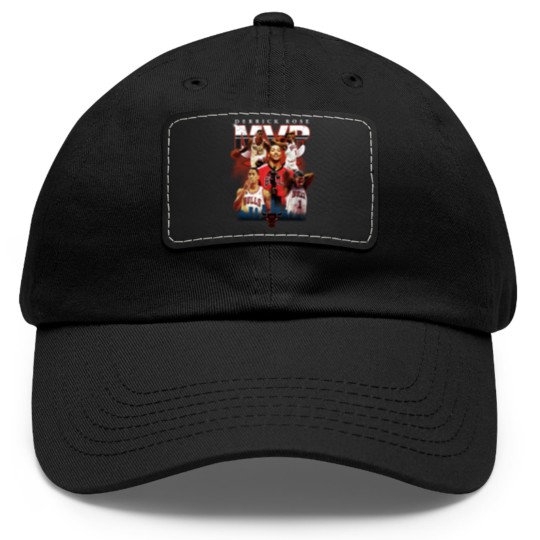 Discover Derrick Rose Vintage Dad Hat With Leather Patch